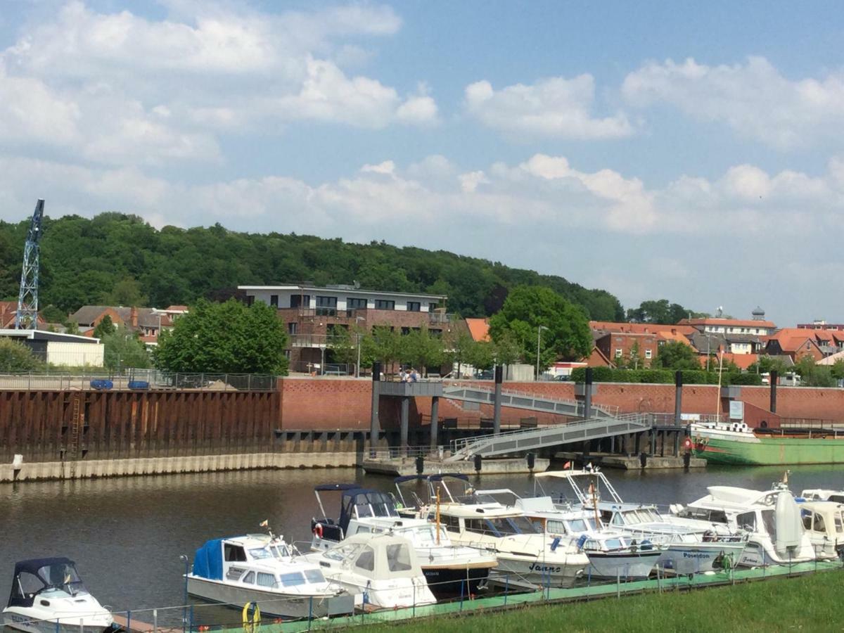 Ferienwohnungen Hafenblick Boizenburg Exteriör bild